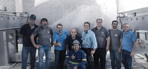 Brazil's Damapel starts up new PM4 tissue paper machine from